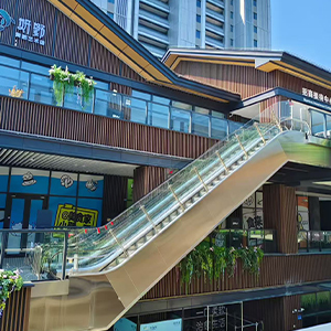 商业街电梯扶梯护栏安装