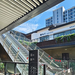 商业街电梯扶梯护栏安装