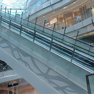 亚克力电梯护栏 亚克力电梯护栏